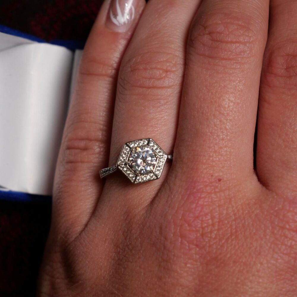 Modern Engagement Ring